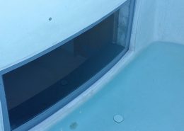 Repair Leaking Pool Window Completed